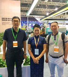 我司副總經(jīng)理參加重慶塑料展