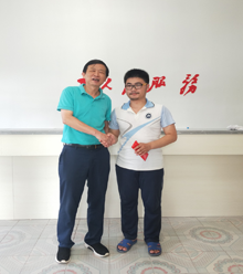 宏遠化工總經理中秋助學,扶貧再助力